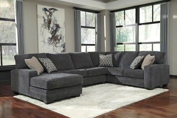 Tracling - Slate - Armless Loveseat