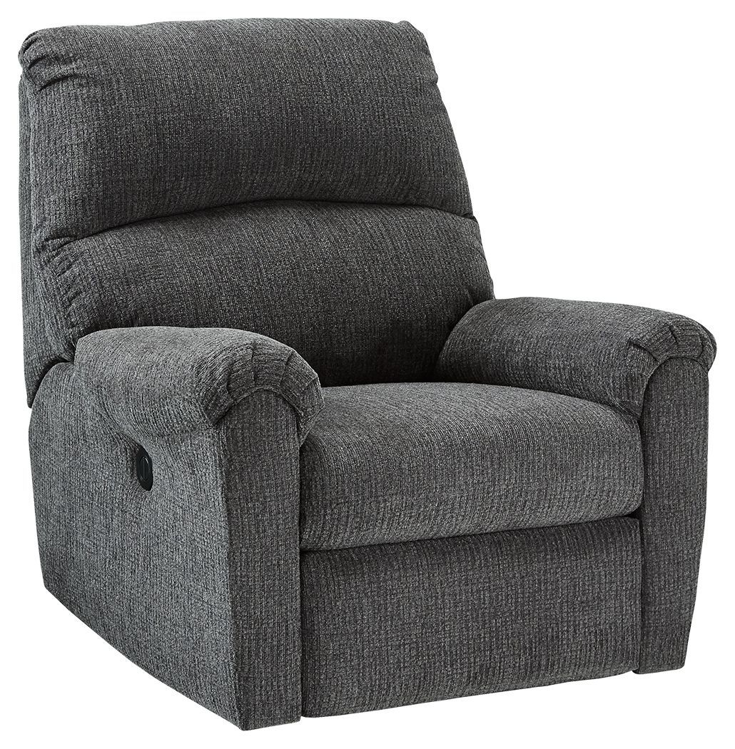 Mcteer - Charcoal - Power Recliner