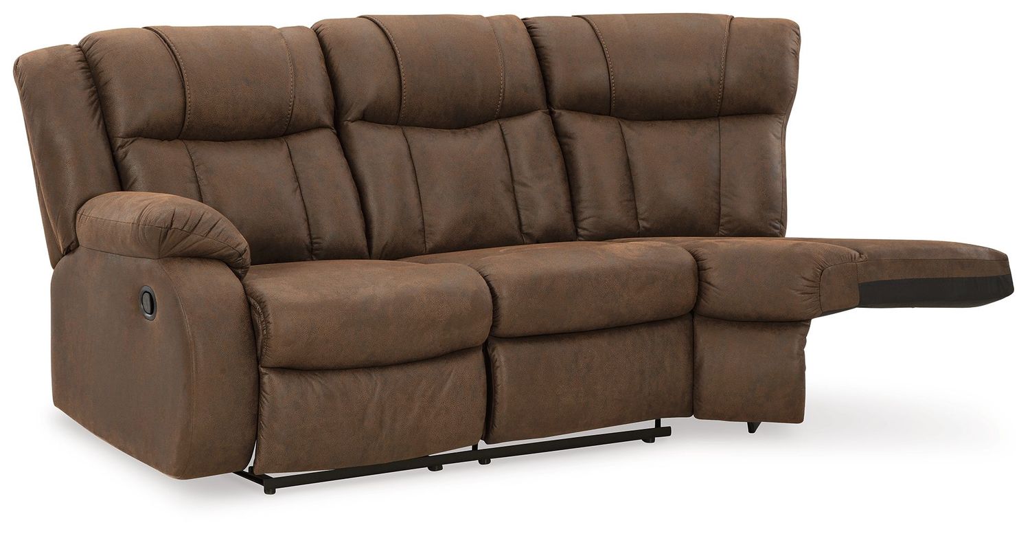 Trail Boys - Walnut - Laf Reclining Loveseat