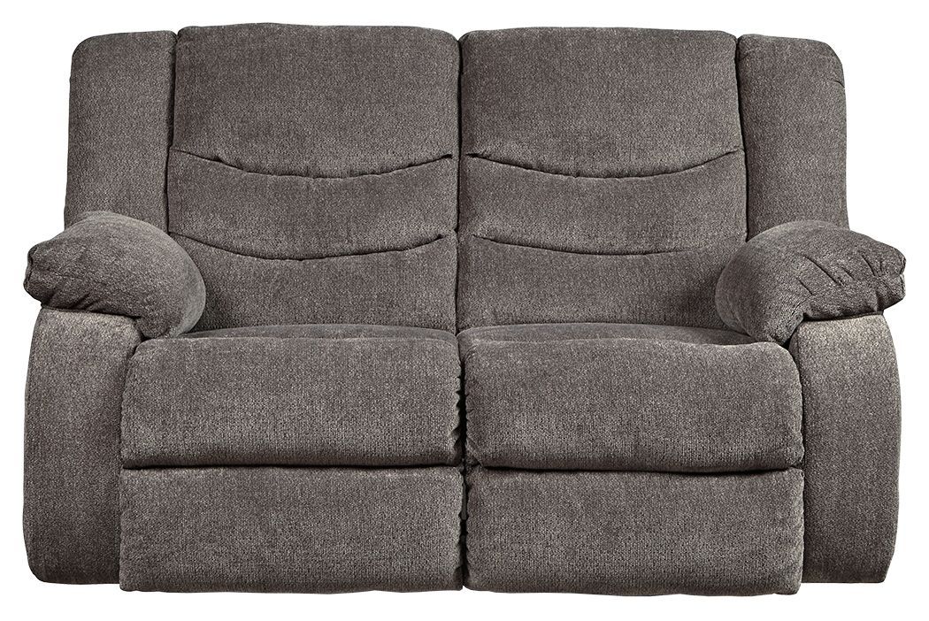 Tulen - Gray - Reclining Loveseat