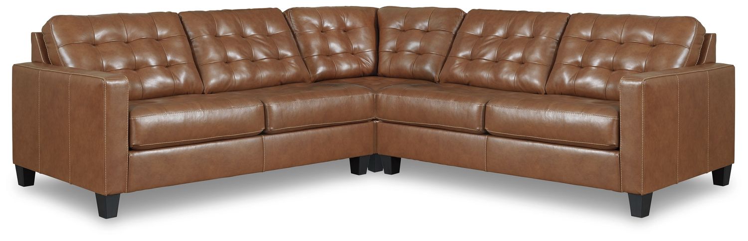 Baskove - Auburn - 3-Piece Sectional