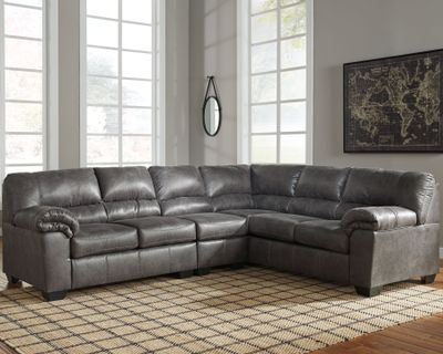 Bladen - Slate - Right Arm Facing Sofa 3 Pc Sectional