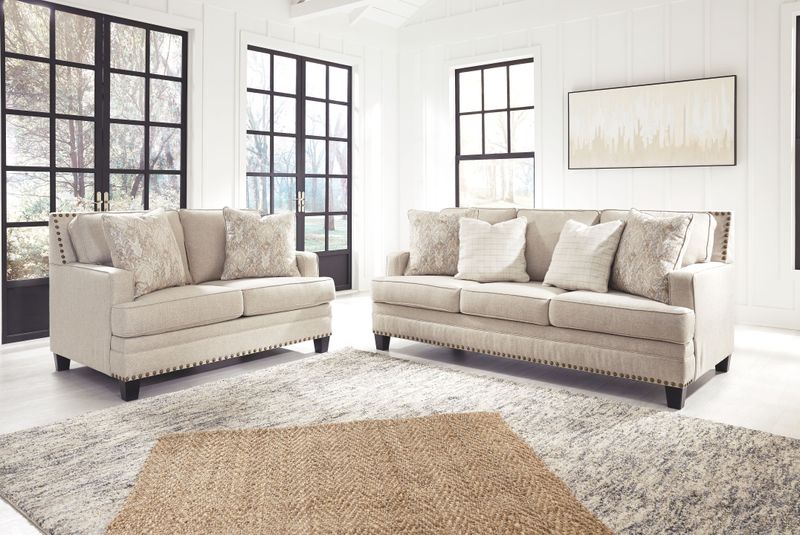 Claredon - Linen - 2 Pc. - Sofa, Loveseat