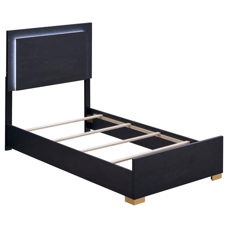 Marceline - Twin Bed - Black