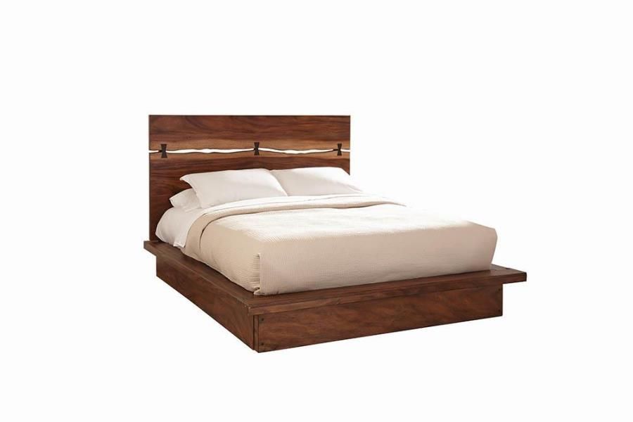 Winslow - Queen Bed - Smokey Walnut And Coffee Bean