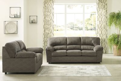 Norlou - Flannel - 2 Pc. - Sofa, Loveseat