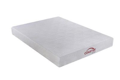 Keegan - Twin Long Memory Foam Mattress - White