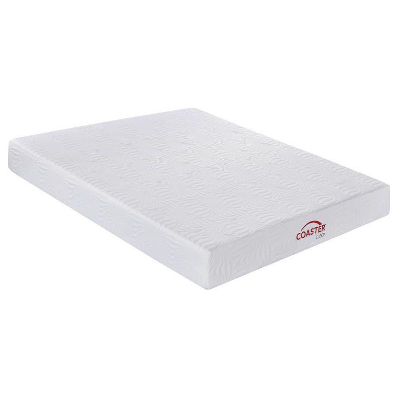 Key - Eastern King Memory Foam Mattress - White