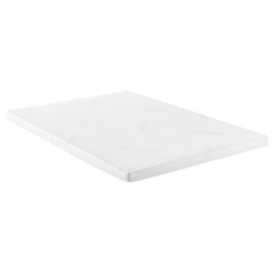 Cascade - 3" Full Cool Memory Foam Mattress Topper - White