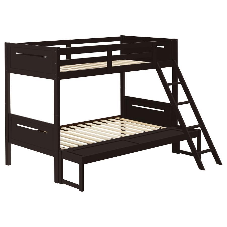 Littleton - Twin Over Full Bunk Bed - Espresso