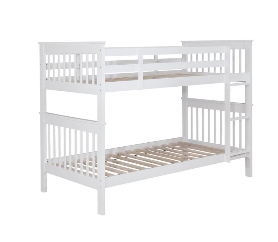 Chapman - Twin Over Twin Bunk Bed - White