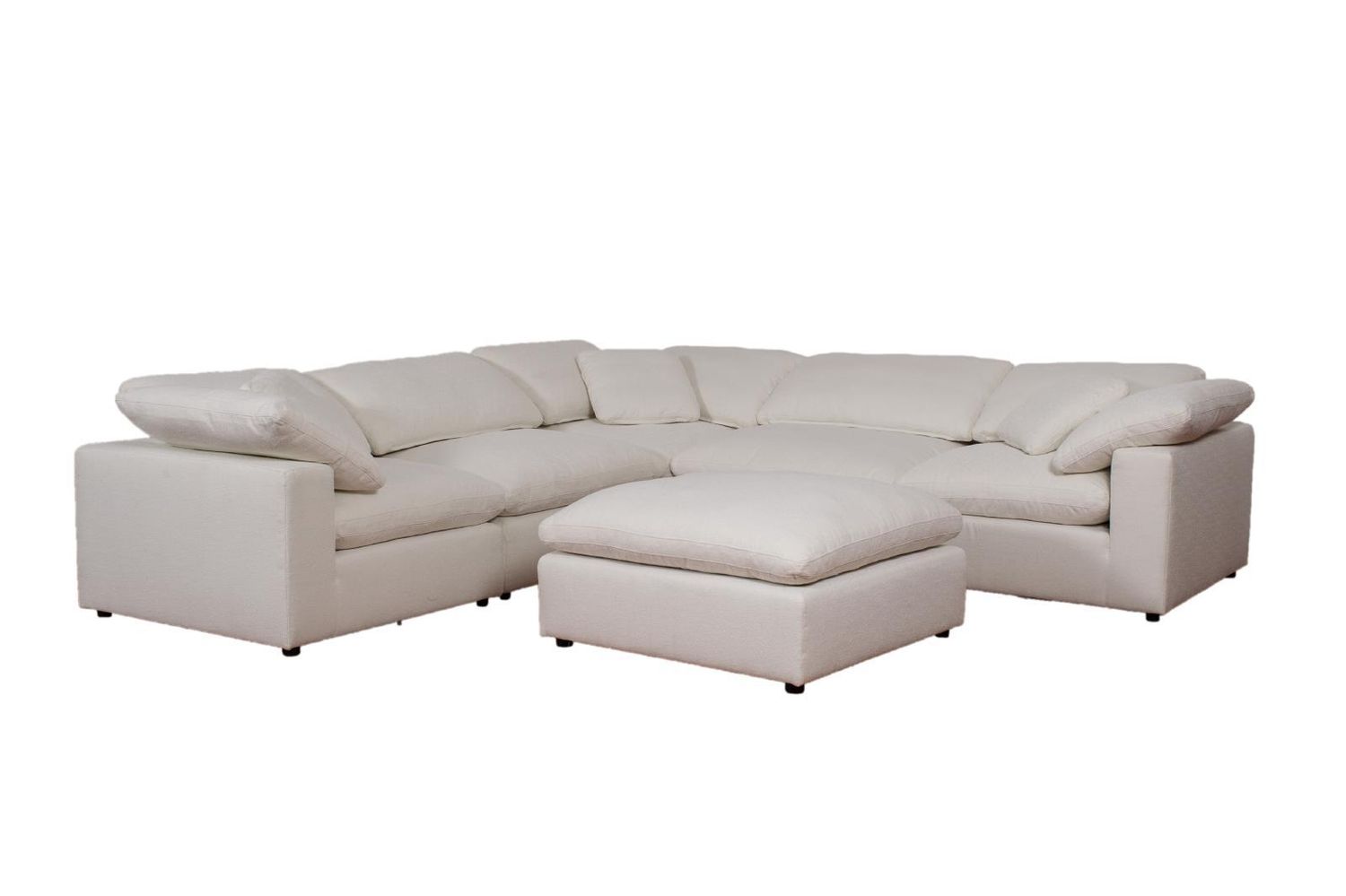 Raleigh - Sectional - Ivory