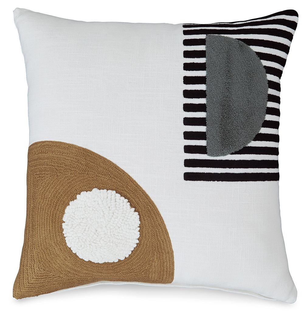 Longsum - Black / White/honey - Pillow (Set of 4)