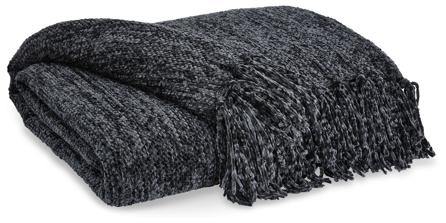 Tamish - Black - Throw (Set of 3)