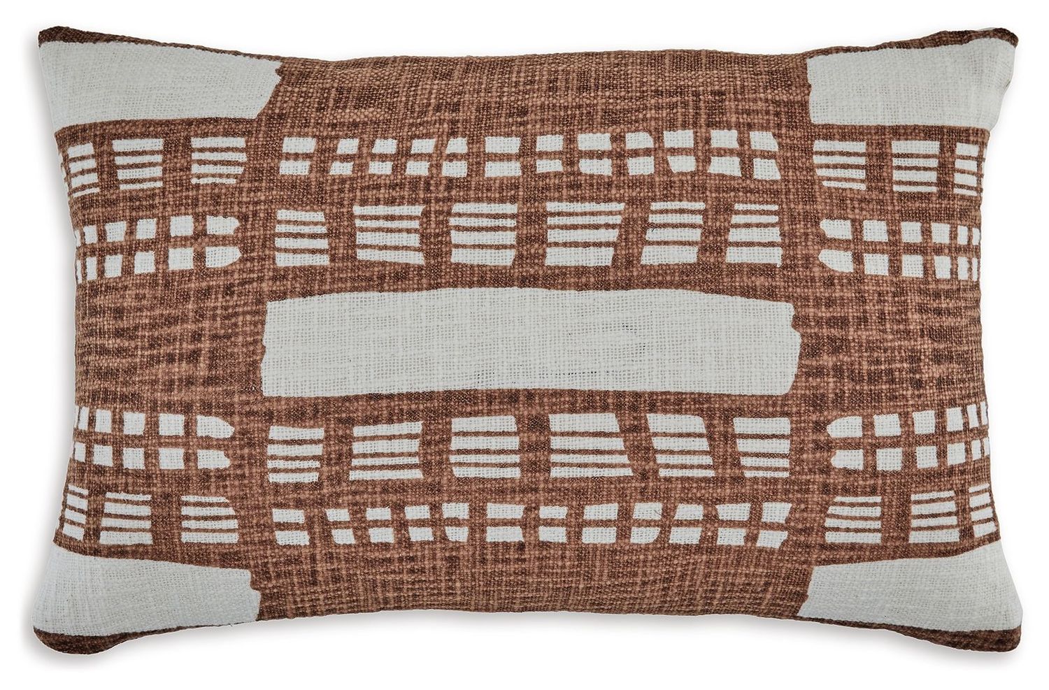 Ackford - White / Rust - Pillow