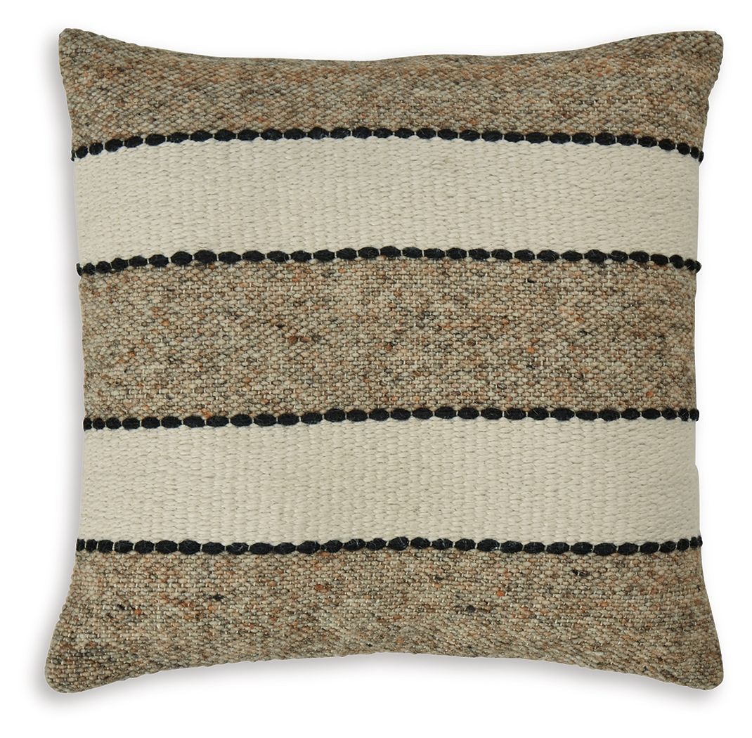 Rueford - Brown / Black / Natural - Pillow (Set of 4)