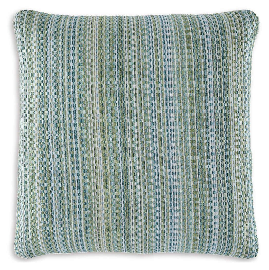 Keithley Next-gen Nuvella - Green / Turquoise / White - Pillow (Set of 4)