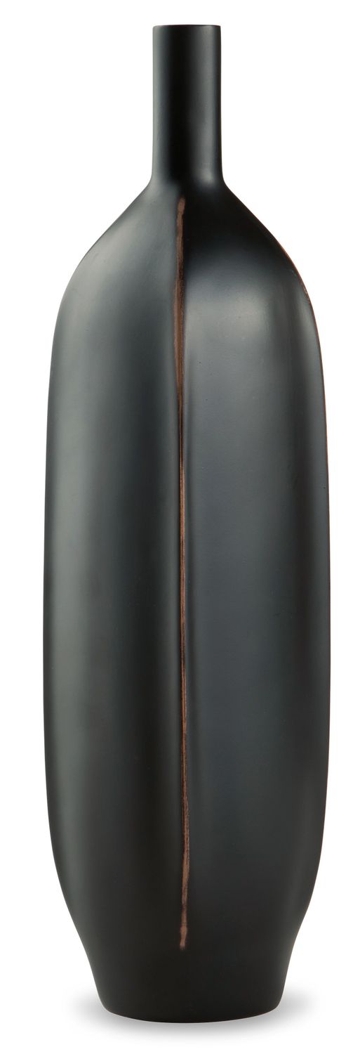 Rhaveney - Black - Vase (Set of 3) - Large