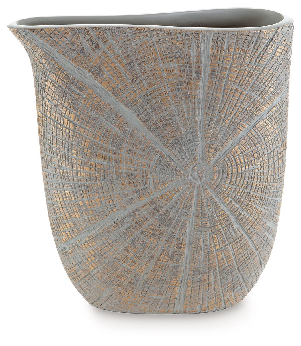 Ardenley - Antique Gold Finish 10.5" - Vase