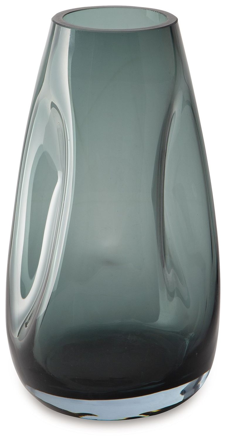 Beamund - Teal Blue - Vase - 9"
