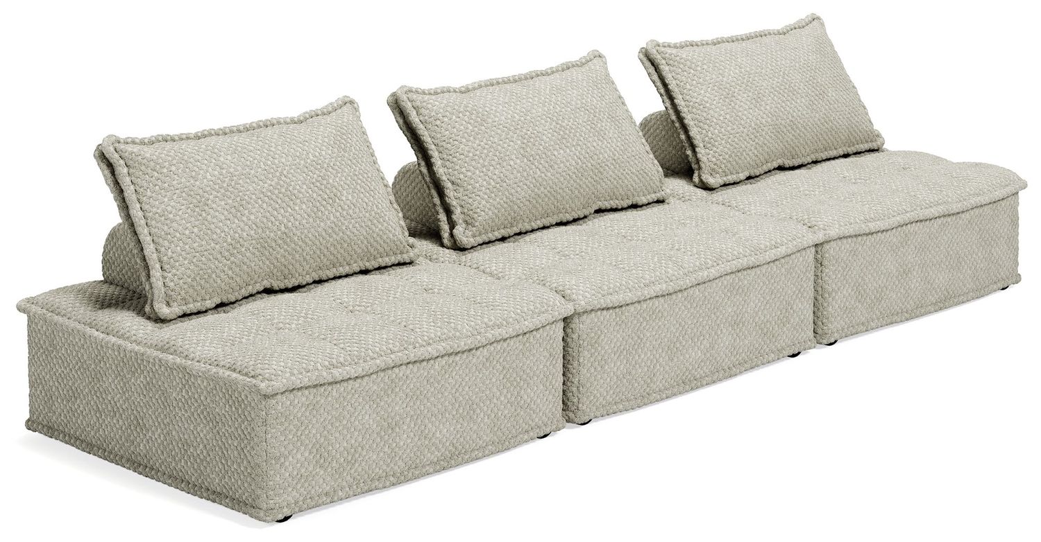 Bales - Taupe - 3-Piece Modular Seating