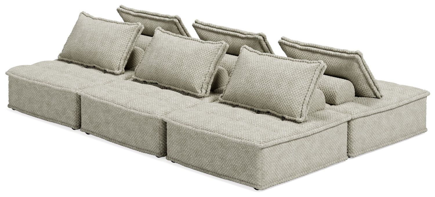 Bales - Taupe - 6-Piece Modular Seating