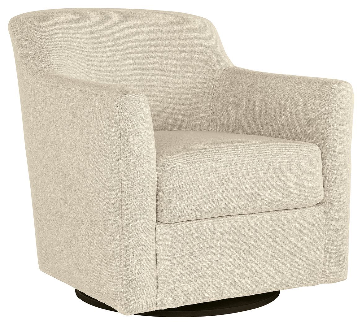 Bradney - Beige - Swivel Accent Chair