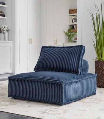 Bales - Navy - Accent Chair