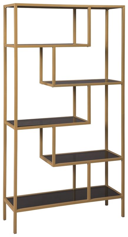 Frankwell - Gold Finish - Bookcase