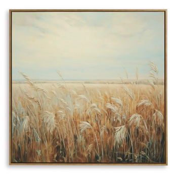 Dallrick - Blue / Tan - Wall Art