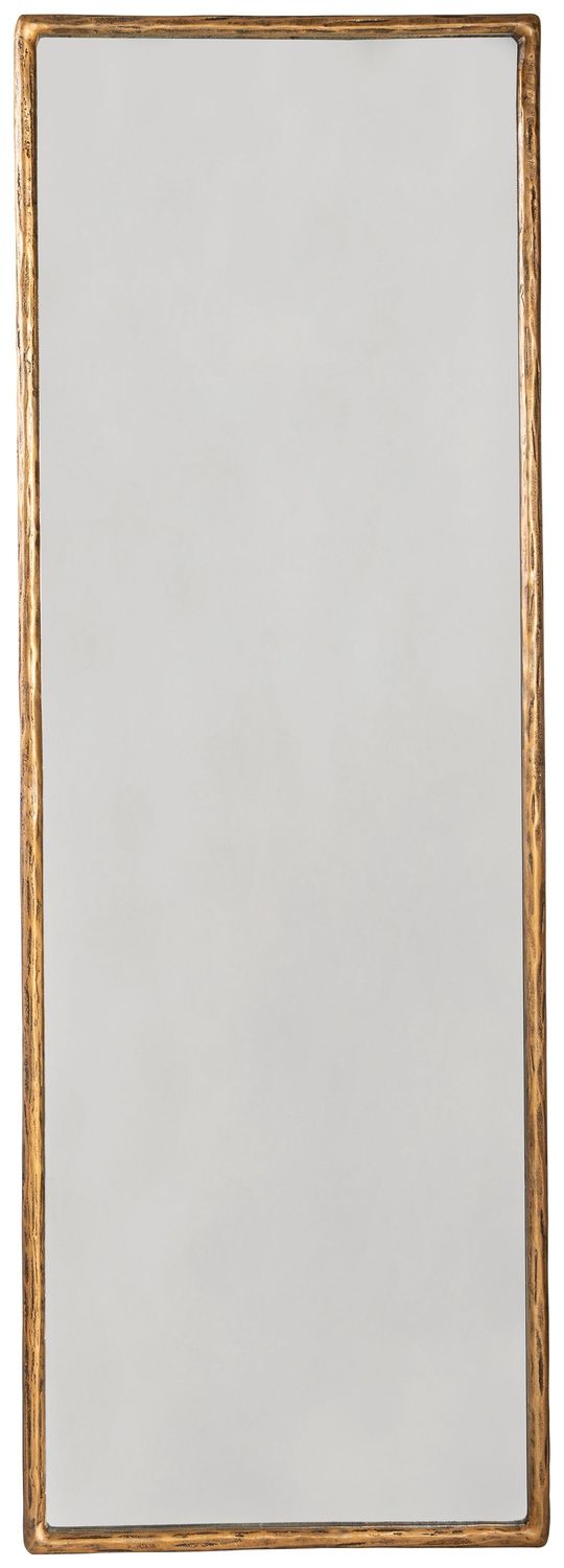 Ryandale - Antique Brass Finish - Floor Mirror