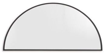 Denlow - Black - Accent Mirror
