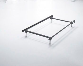Frames - Metallic - Twin/Full Bolt On Bed Frame