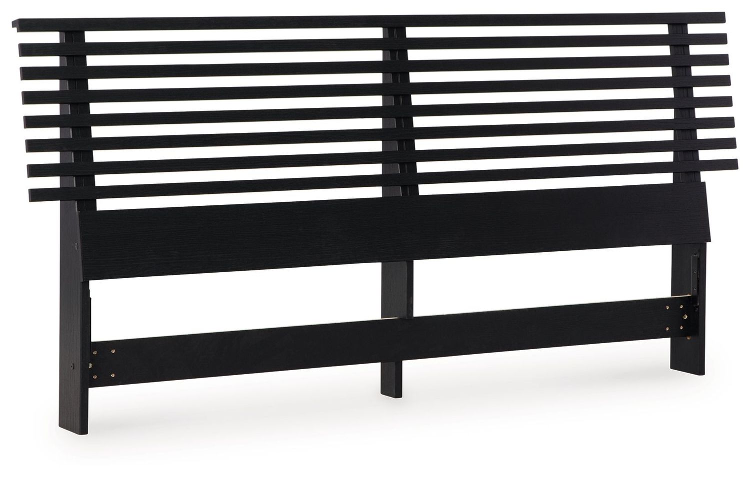 Danziar - Black - King Slat Headboard