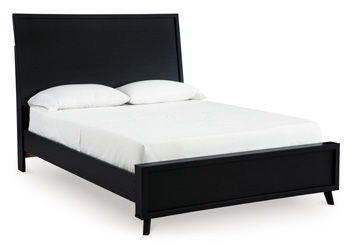 Danziar - Black - Queen Panel Footboard