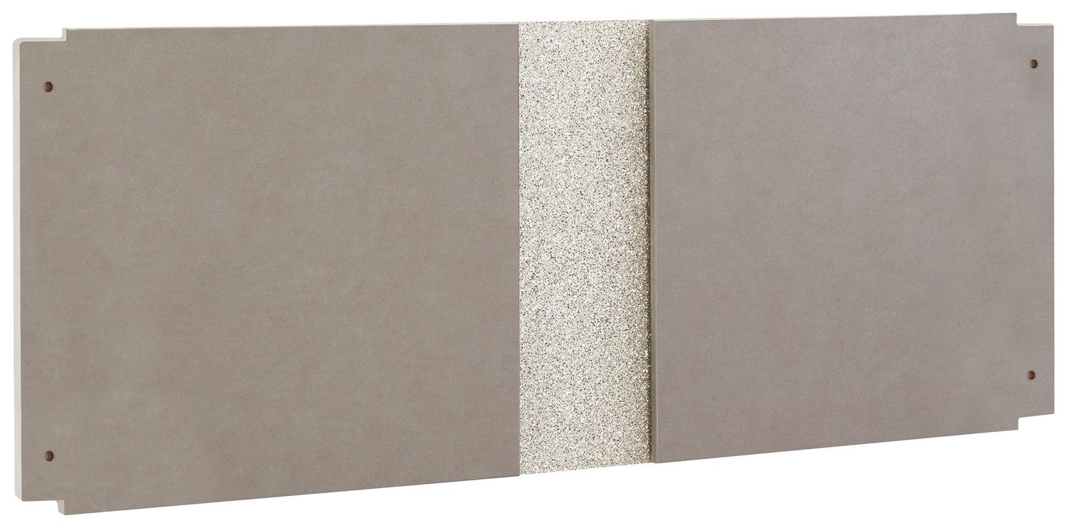 Surancha - Gray - King Poster Headboard Panel