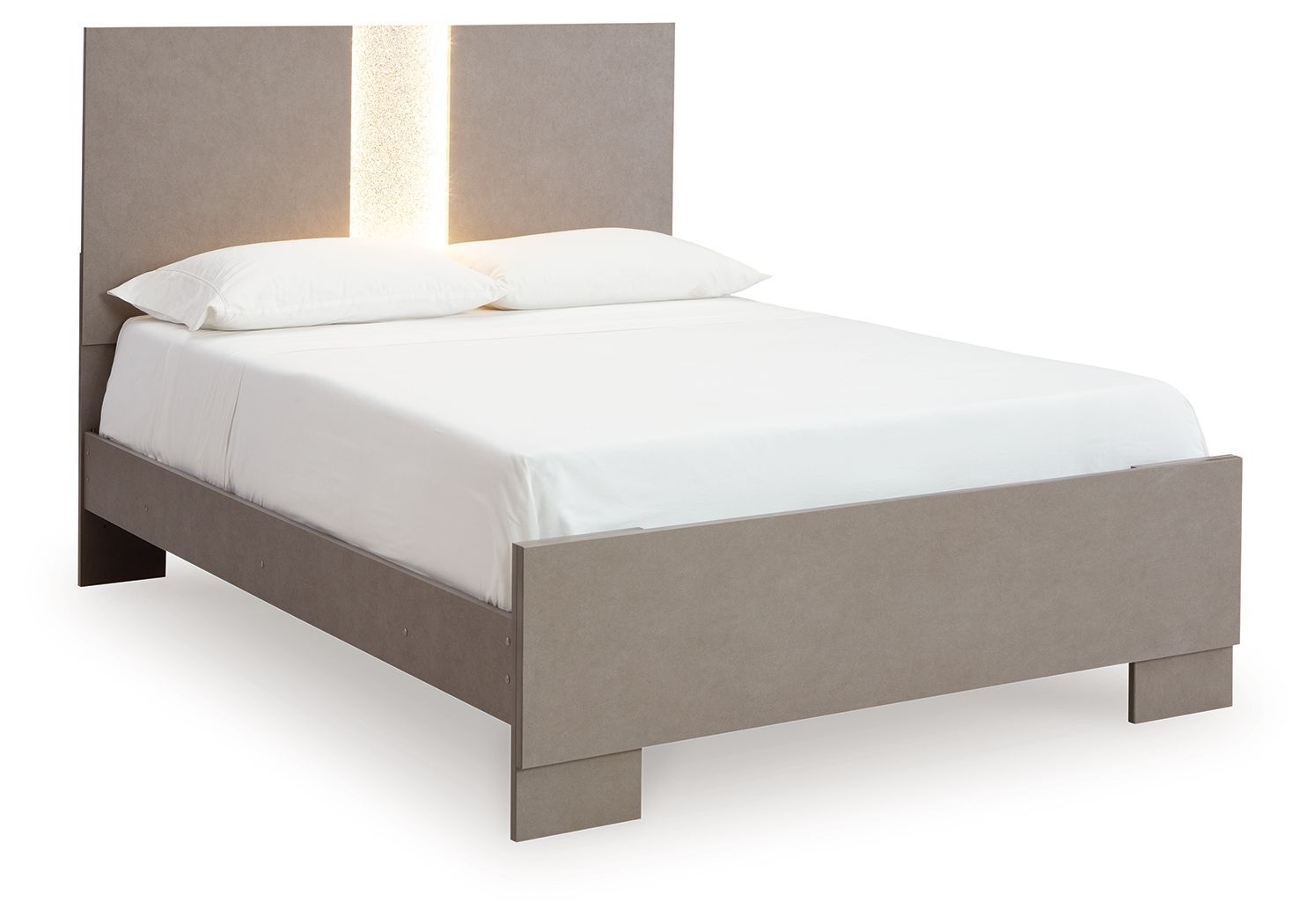 Surancha - Gray - Full Panel Bed