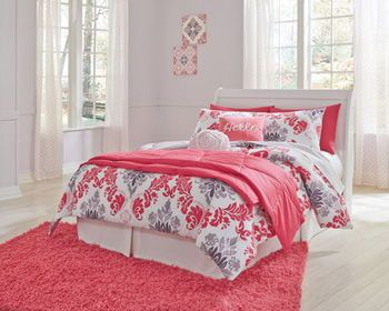 Anarasia - White - Full Sleigh Headboard