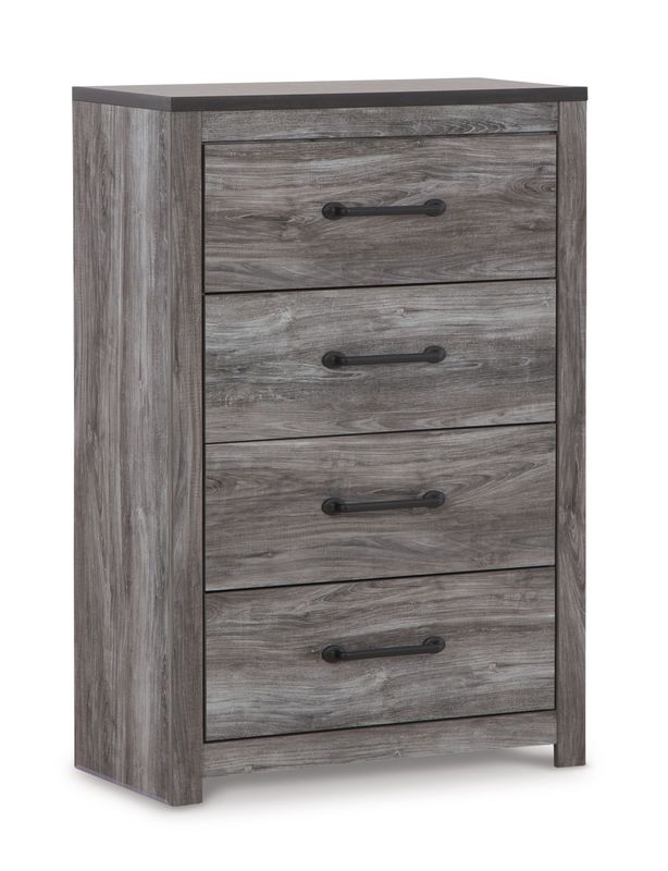 Bronyan - Dark Gray - Four Drawer Chest
