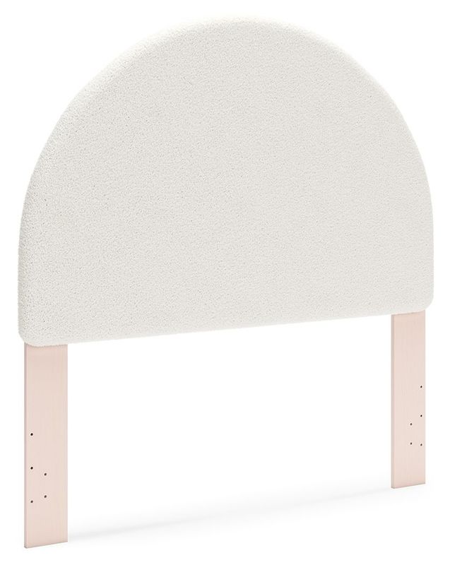 Wistenpine - Blush - Full Upholstered Panel Headboard