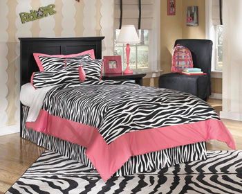 Maribel - Black - Twin Panel Headboard