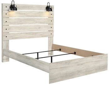 Cambeck - Whitewash - Queen Panel Footboard