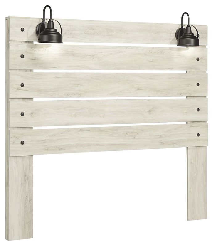 Cambeck - Whitewash - Queen Panel Headboard