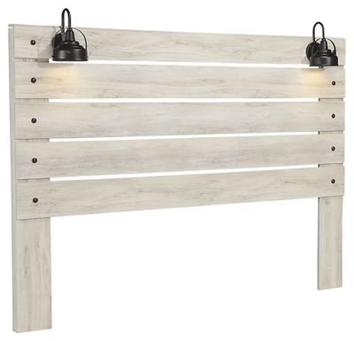 Cambeck - Whitewash - King Panel Headboard