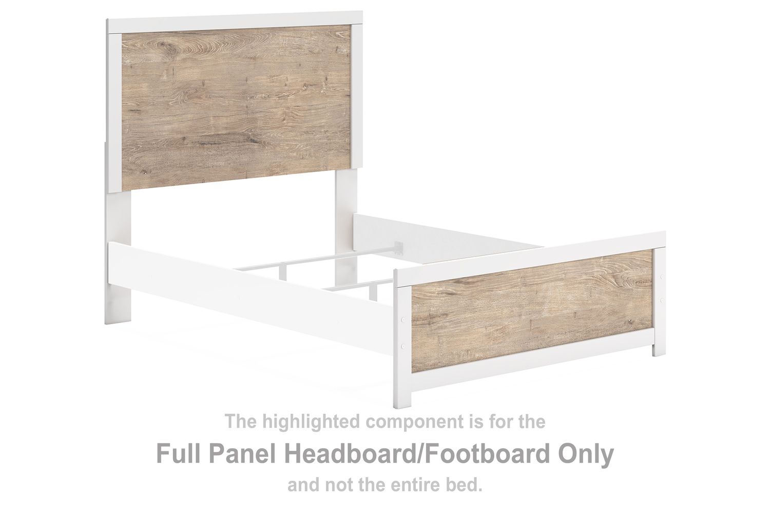 Charbitt - Two-tone - Full Panel Headboard/ Footboard