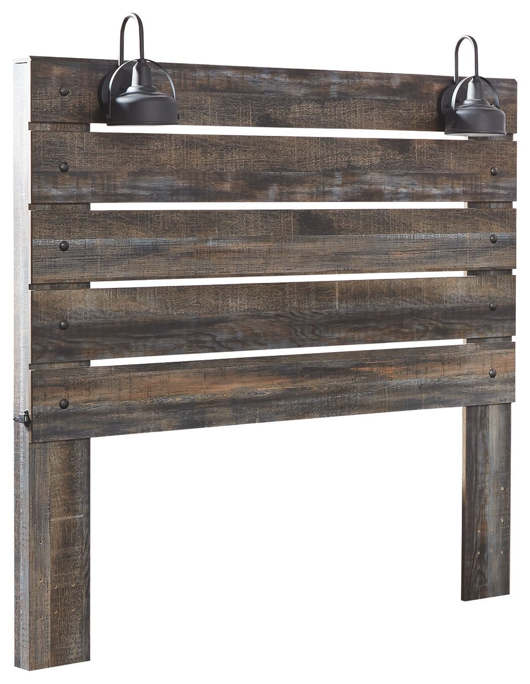 Drystan - Brown / Beige - Queen Panel Headboard