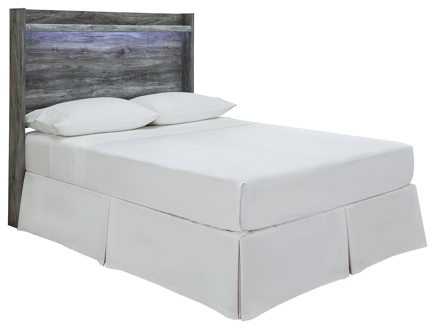 Baystorm - Gray - Full Panel Headboard