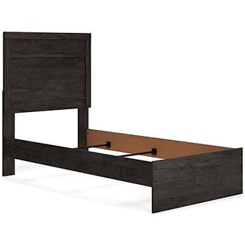 Belachime - Black - Twin Panel Headboard/Footboard