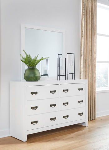Binterglen - White - Bedroom Mirror