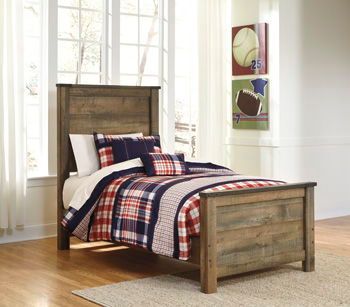 Trinell - Brown - Twin Panel Rails